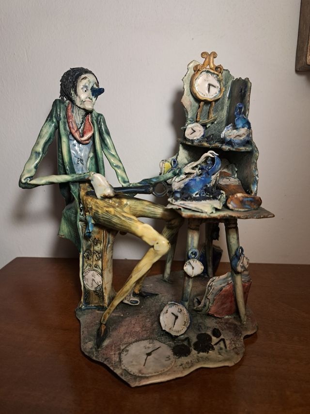 Scultura Toni Moretto Lo Scricciolo