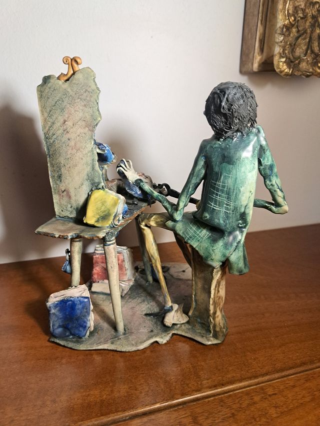 Scultura Toni Moretto Lo Scricciolo