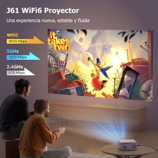 Proyector Full HD 4K 300"
