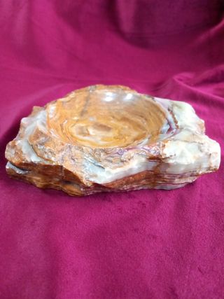 Posacenere anni 50 in onice/alabastro