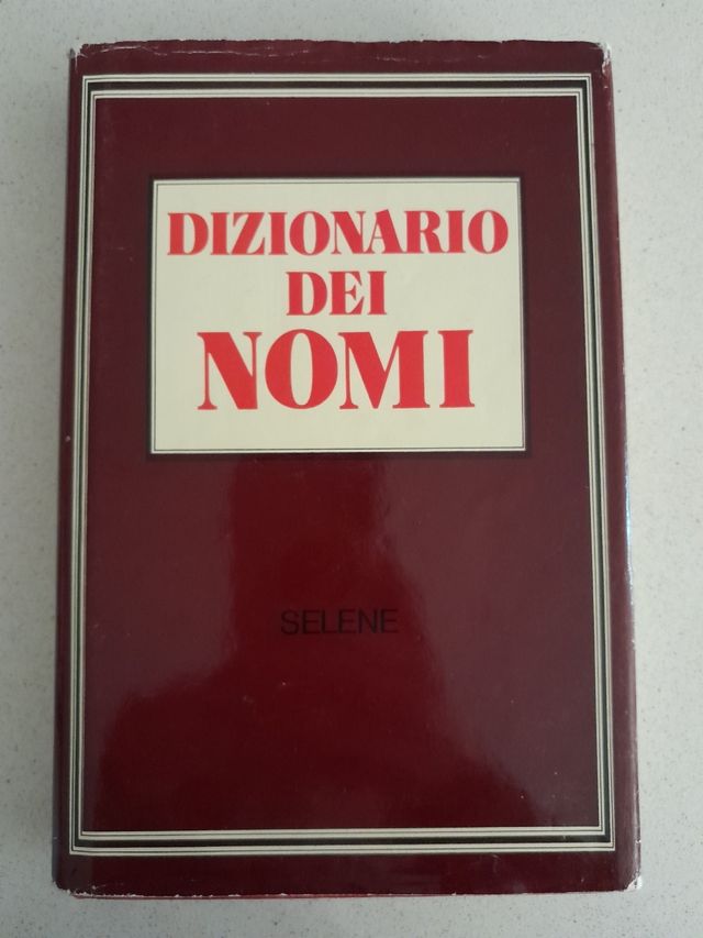 Dizionario dei nomi