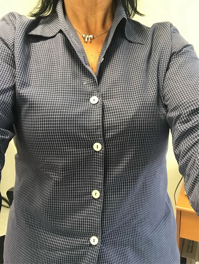 Camicia donna a quadretti tg.42 - Sisley