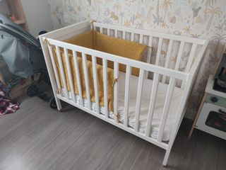 Cuna Ikea + colchon