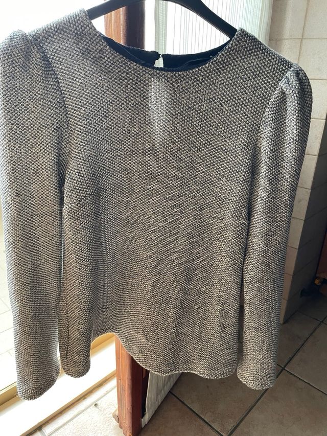 Maglia felpa con lurex tg.M - Zara