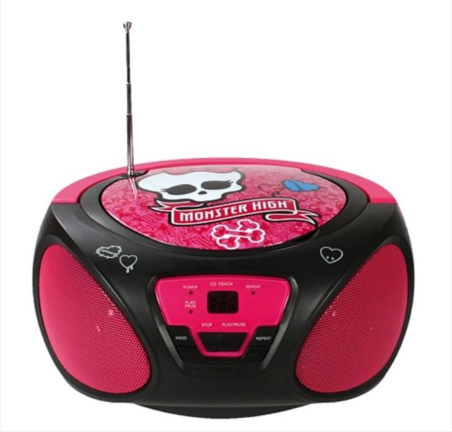 Radio CD Monster High nuevo