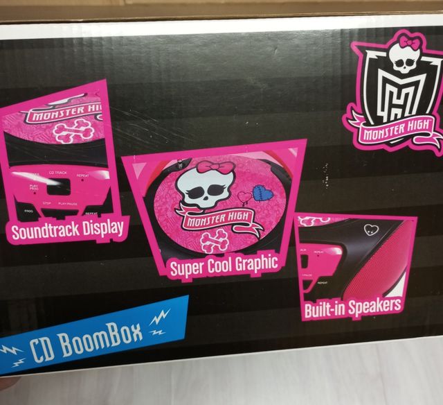 Radio CD Monster High nuevo