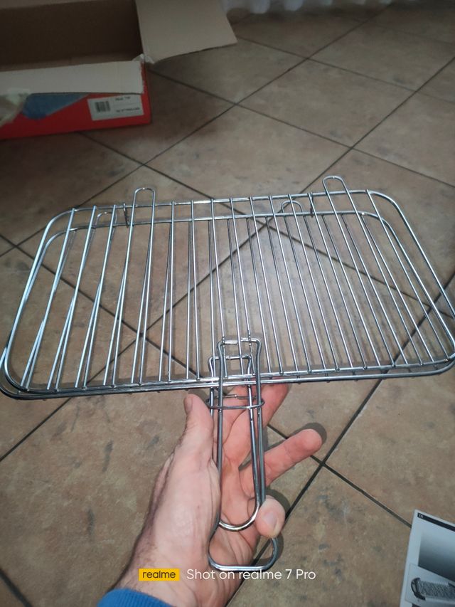 GRIGLIA ELETTRICA CON REGOLATORE DI TEMP