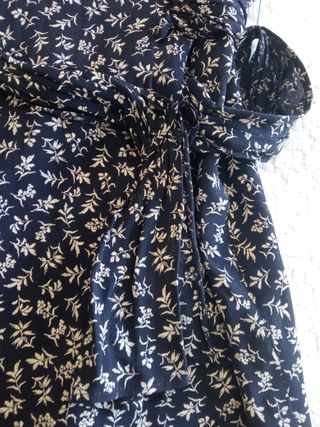 Vestido estampado de flores de Pilar Sanjuan