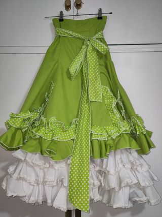 Vestido flamenca niña