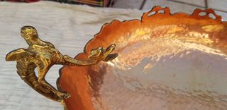 Vassoio svuota tasche centrotavola vintage