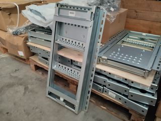 ESCALERA EXTRAIBLE 3 PELDAÑOS CON PLATAFORMA