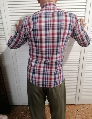 Camicia Clayton uomo scozzese 