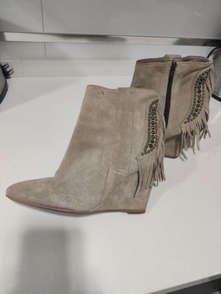 Botines Piel auténtica Espectaculares.Marca España