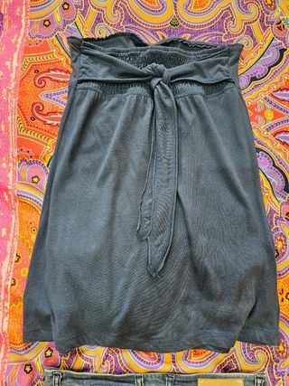 LOTE 1 Minifalda Vaquera Sfera + 1 Top Azul Marino