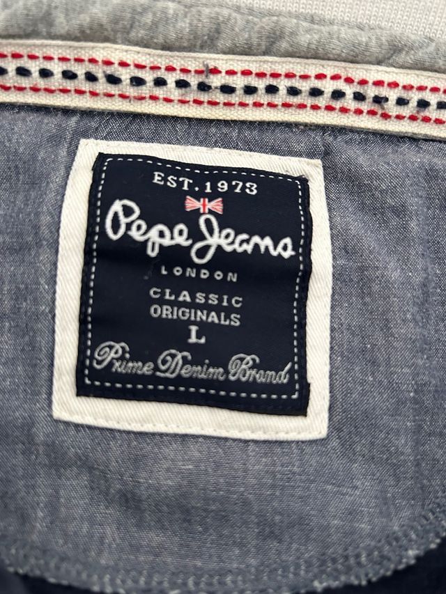 Polo Pepe Jeans manga larga L azul