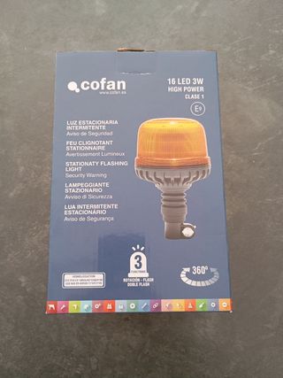 Luz rotatoria estacionaria intermitente