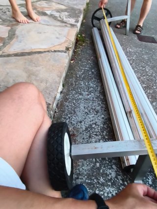 Carrete de cubierta de piscina