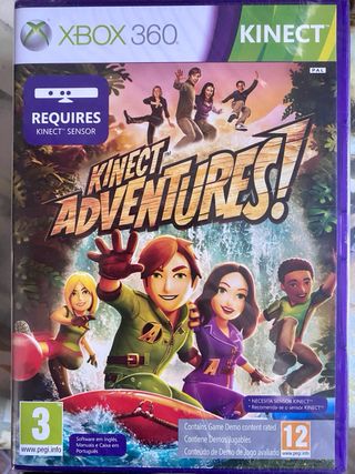 Kinect Adventures XBOX 360 nuevo sin abrir