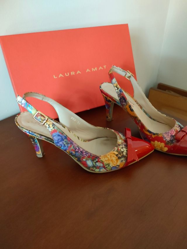 Zapatos destalonados de tacón 👠