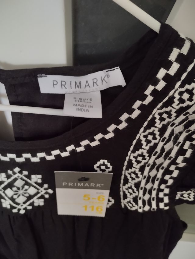 Vestido niña etnico nuevo talla5