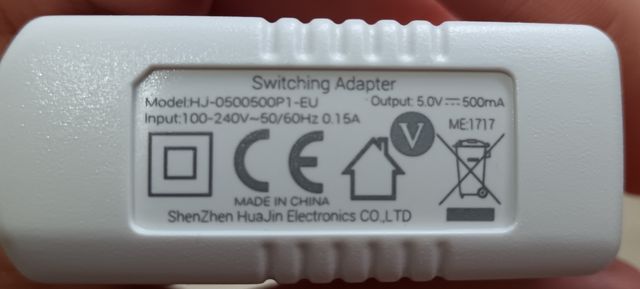 2 adaptadores para interruptor+cable
