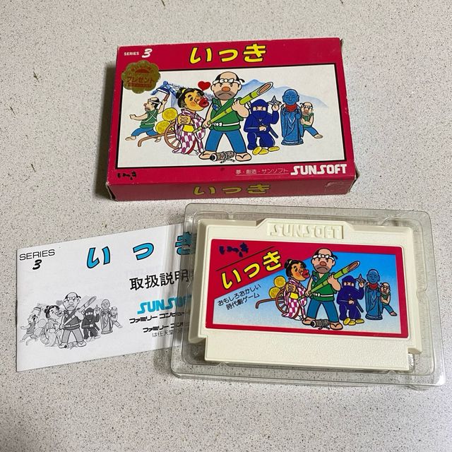 Gioco Famicom 'IKKI' Sunsoft