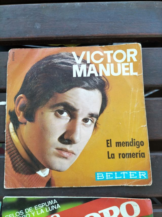 Vinilos Manolo escobar, "el moro", Víctor manuel