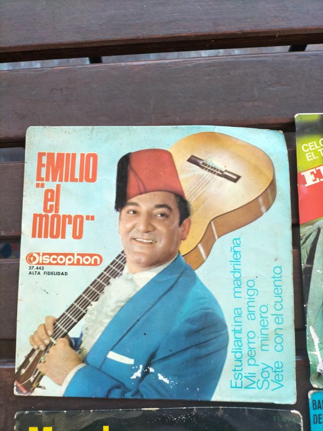 Vinilos Manolo escobar, "el moro", Víctor manuel