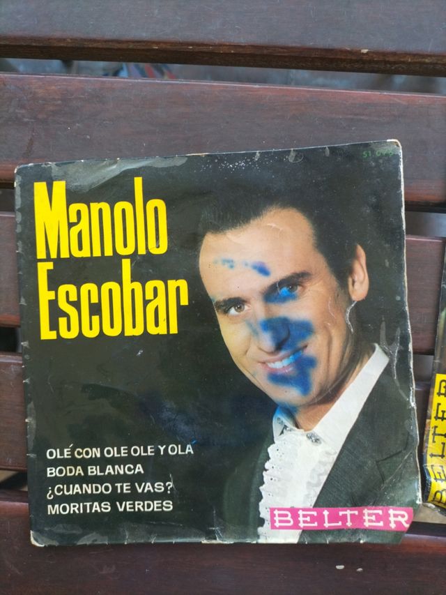 Vinilos Manolo escobar, "el moro", Víctor manuel