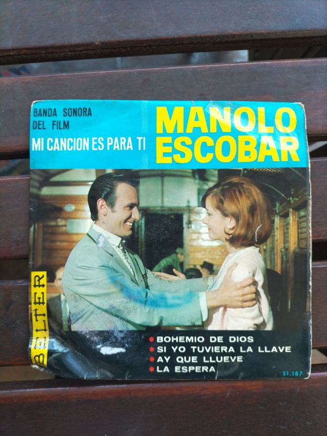 Vinilos Manolo escobar, "el moro", Víctor manuel