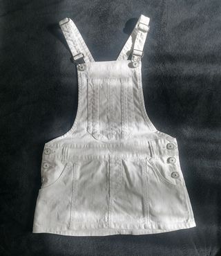 Peto Mini Vaquero T36 Blanco 