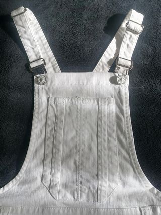 Peto Mini Vaquero T36 Blanco 