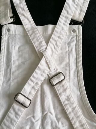 Peto Mini Vaquero T36 Blanco 