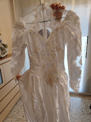 VESTIDO DE NOVIA T-M 42.