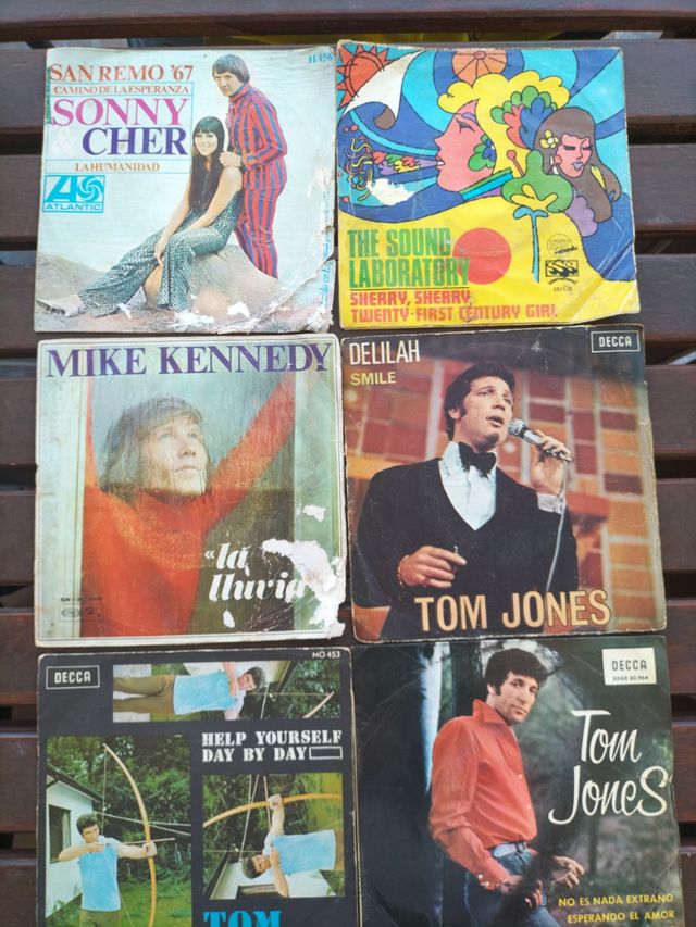 Vinilos Tom Jones, Mike Kennedy, sonny cher