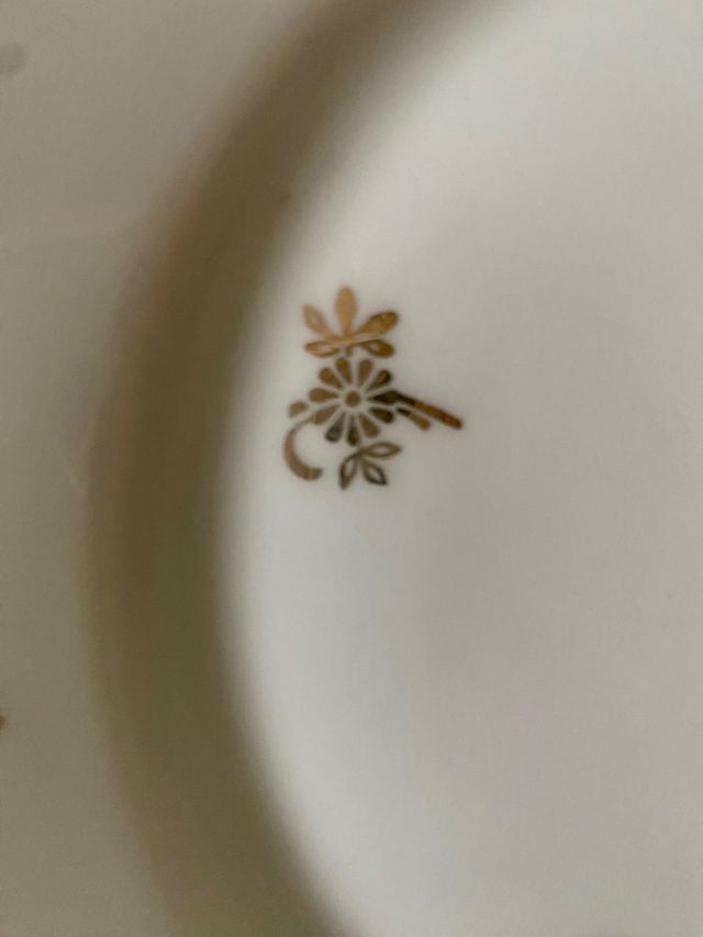 Set de 8 Platos Llanos en Porcelana de Lujo CNP - Franci