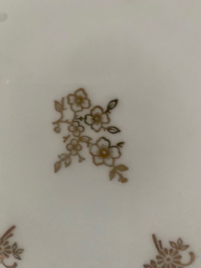 Set de 8 Platos Llanos en Porcelana de Lujo CNP - Franci