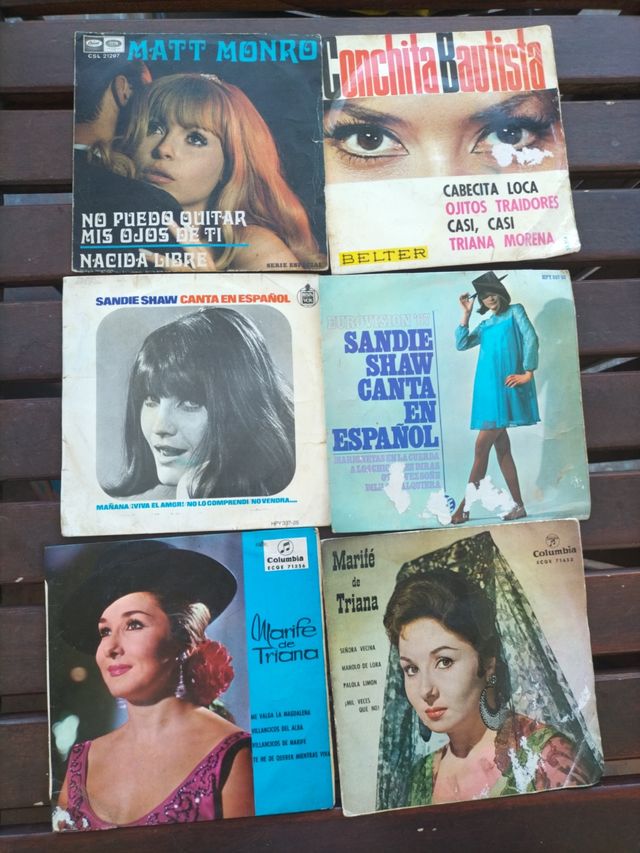 Vinilos Marifé de triana,conchita bauti,matt monro