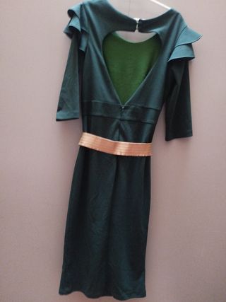 Vestido midi fiesta 