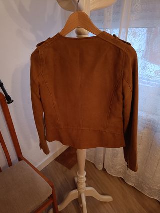 Chaqueta ante marrón