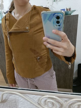 Chaqueta ante marrón