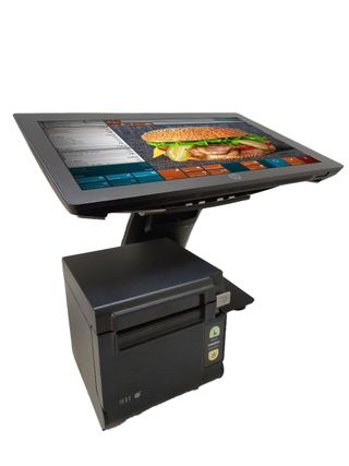 Completo✅ Tpv HP G1 EN 1 PANTAL con IMPRESORA 