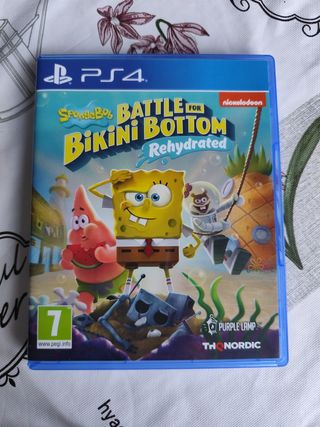 Juego Bob esponja PS4