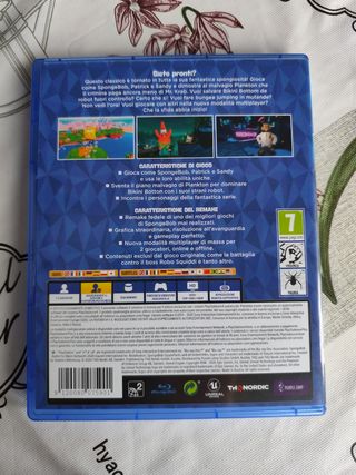 Juego Bob esponja PS4