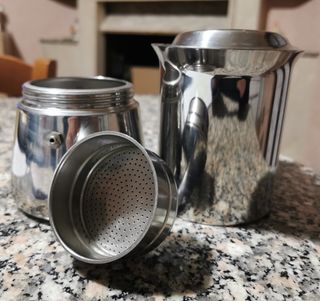 Caffettiera Euroespress Acciaio Inox 