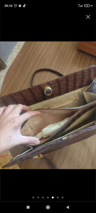 Bolso de piel