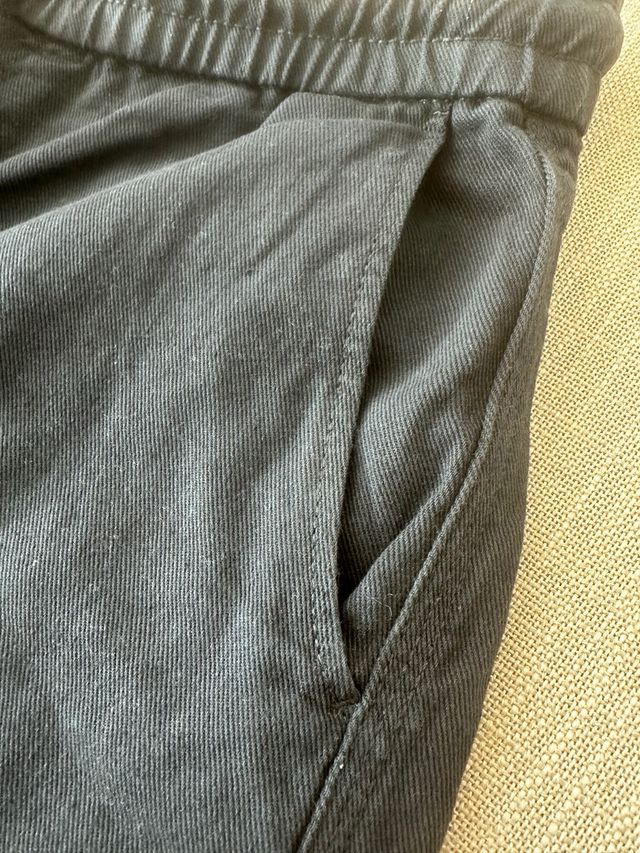 Calções azuis tamanho S novos