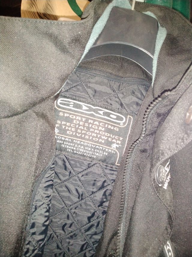 Giacca moto invernale axo