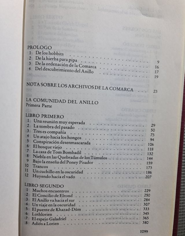 El Señor de los anillos - J.R.R Tolkien