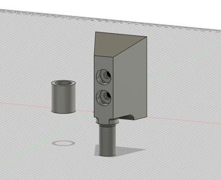 Soportes bisagras bandeja Seat León 2005 mk2